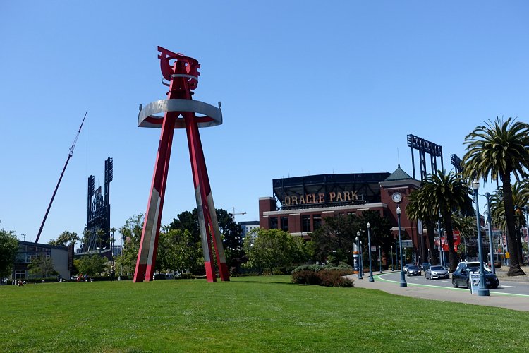 Picking up from where I left off on Thursday: this is the other side of Oracle Park
