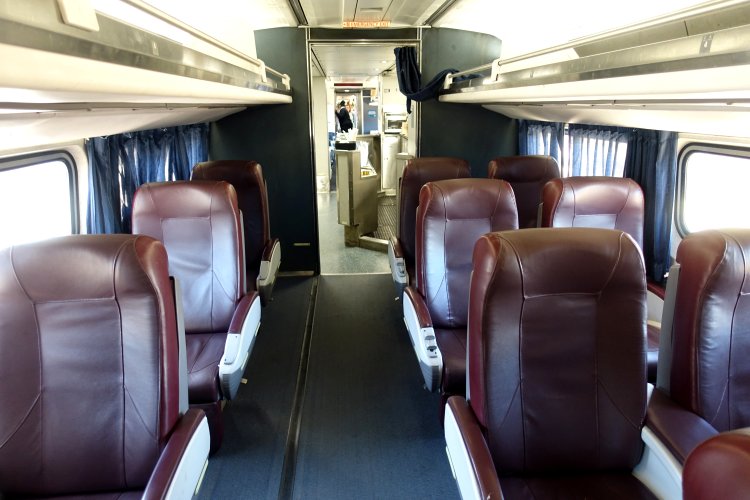 Comfortable Business Class seating