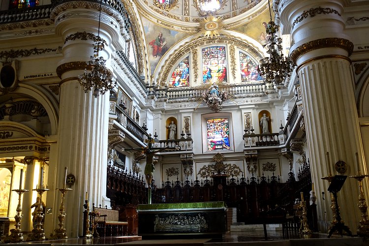 Interior of Guadalajara Cathedral