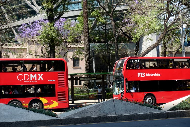 One measure to combat traffic congestion is the purchase of a fleet of British-built double-deckers for service on the Paseo de la Reforma