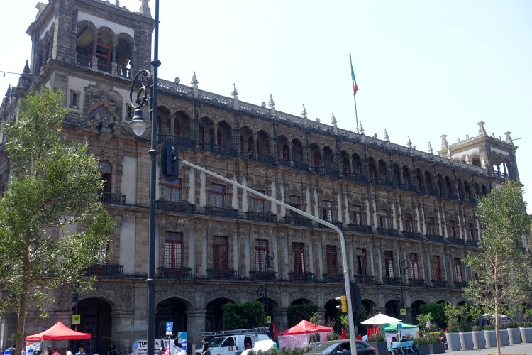 South side of the Zócalo
