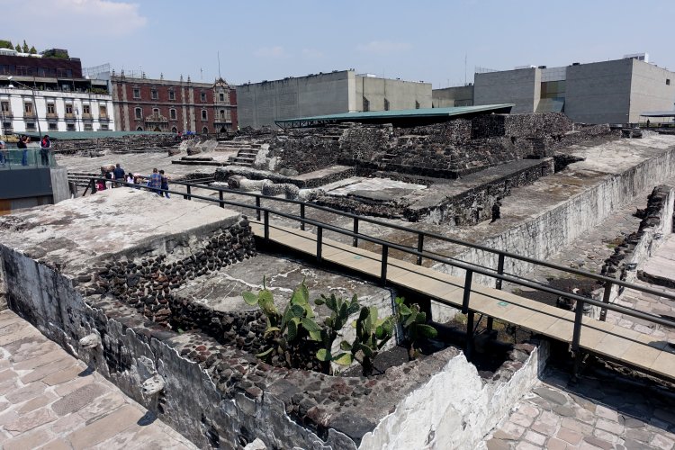 Aztec archaeological site