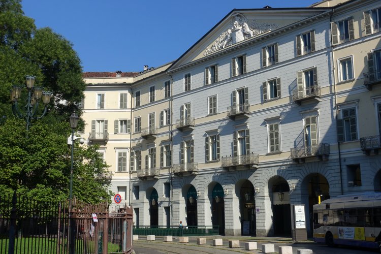 Giardino Sambuy and the Piazza Carlo Felice