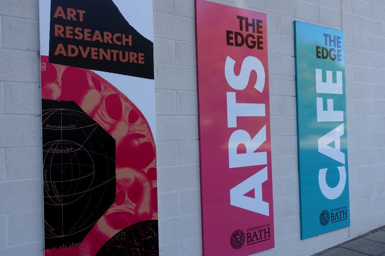SAT 29 SEP, BATH: Our first stop in Bath was at The Edge arts centre, at the university