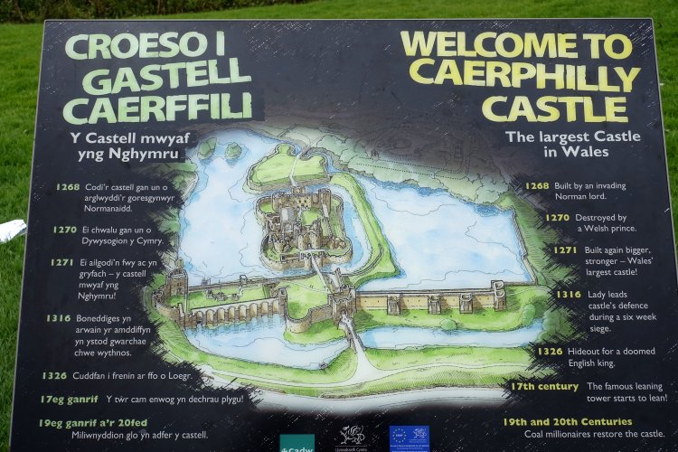 MON 01 OCT, CAERPHILLY: Without a doubt, though, the castle is the main point of interest for a visitor