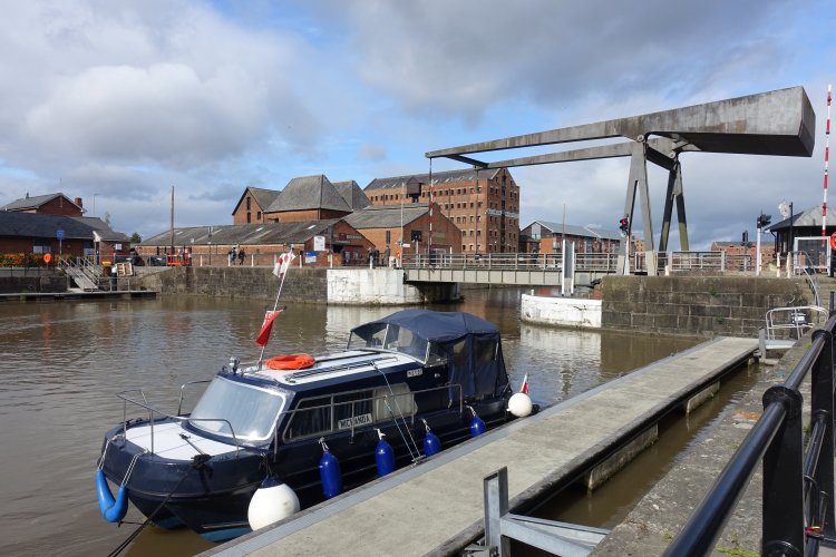 TUE 02 OCT, GLOUCESTER: The other main attraction is Gloucester Docks, noted for its Victorian warehouses
