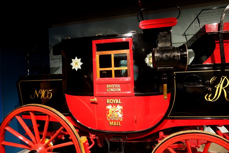 The museum celebrates the history of Britain's postal services, which formerly included the provision of telecommunications.