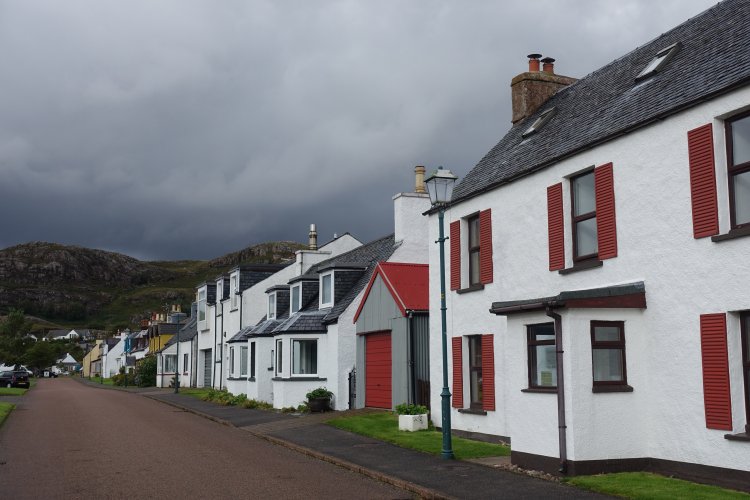 Sat 31-Aug: Our night stop is in the village of Shieldaig
