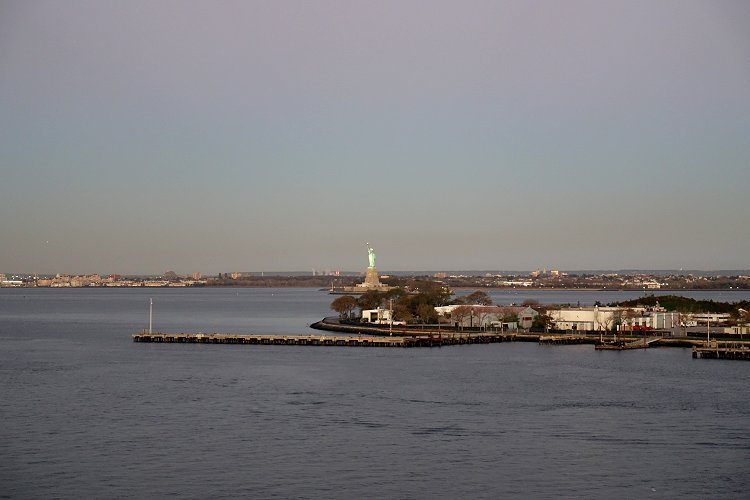 And there she is: Lady Liberty