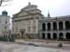 The main street leading to the Old Town is undergoing reconstruction